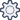 Desktop control menu cogwheel